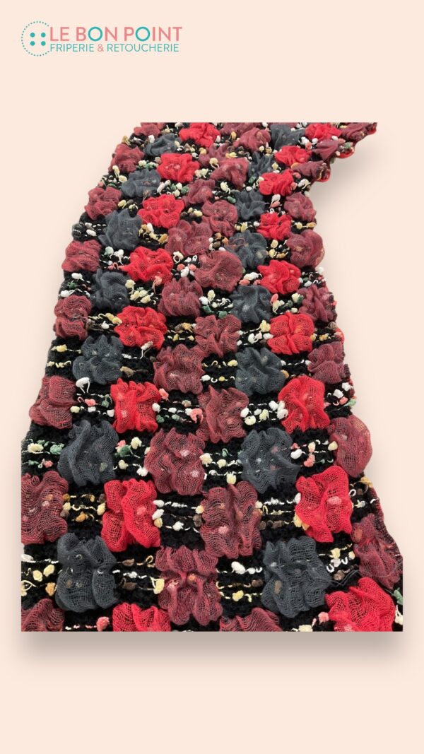 Écharpe fleurs – Image 2